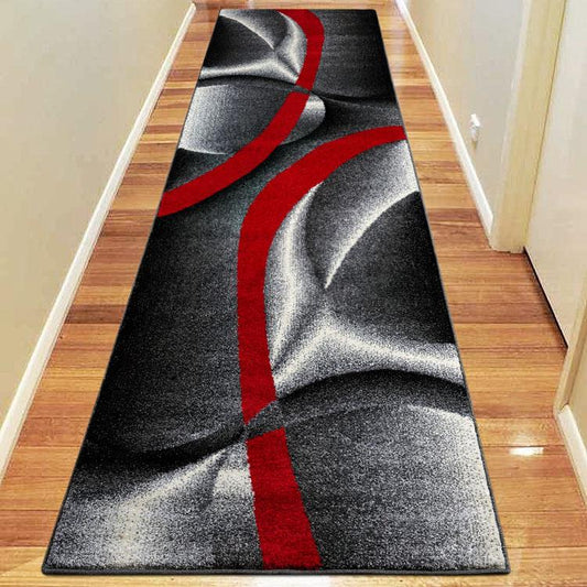 Atlanta 387 Graphite Hallway Runner