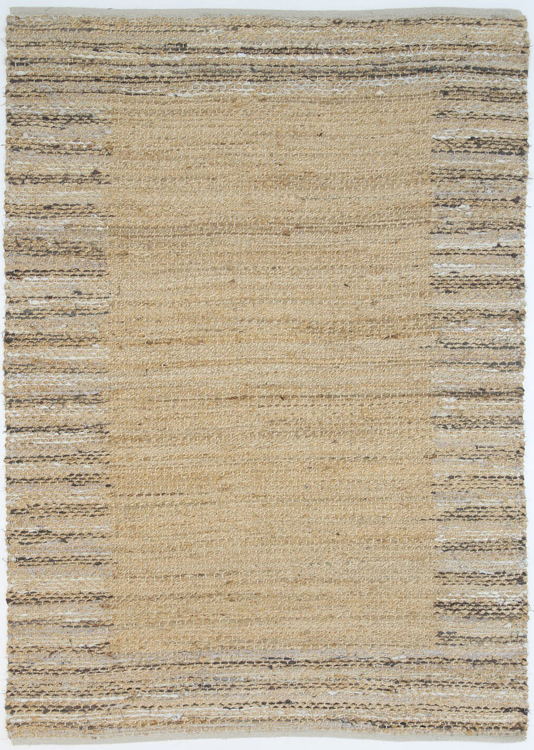 Mahal Beige Boarder Jute Rug