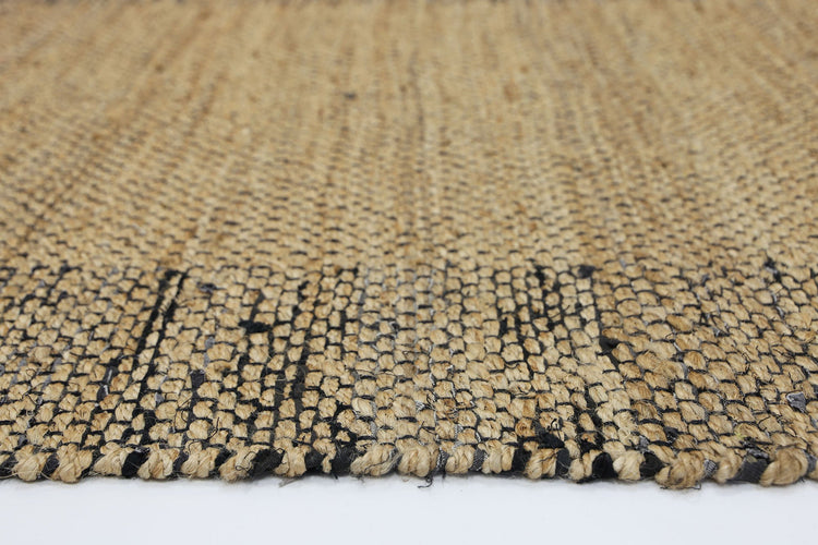 Mahal Black Boarder Jute Rug