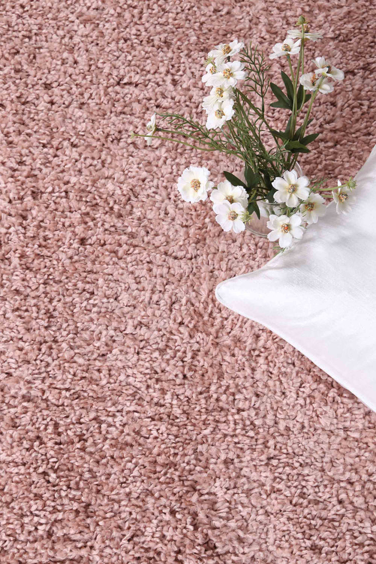 Alpine Shaggy Blush Pink Rug