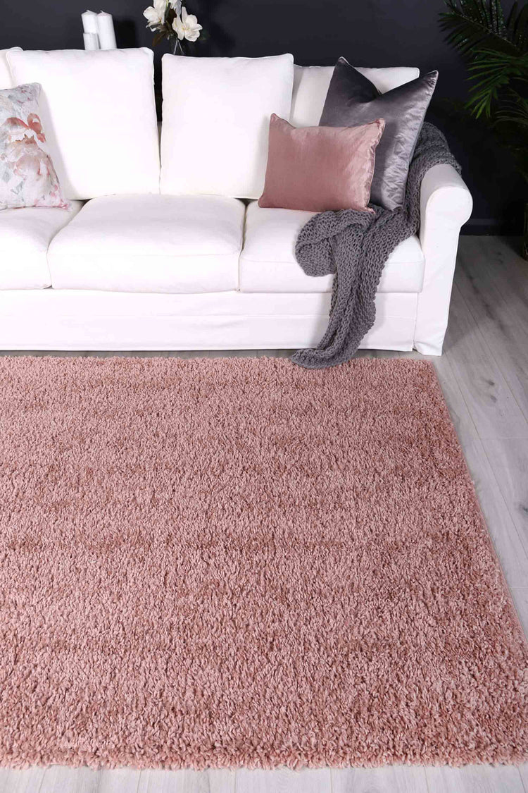 Alpine Shaggy Blush Pink Rug