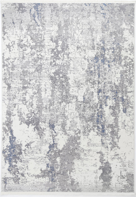 Cordelia One Modern Grey Blue Rug