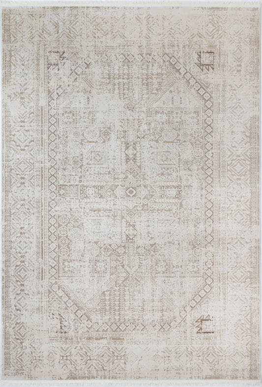 Cordelia Panel Beige Rug