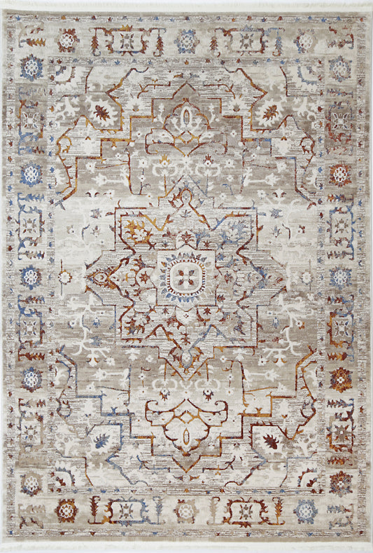 Cordelia Medalion Beige Multi Rug