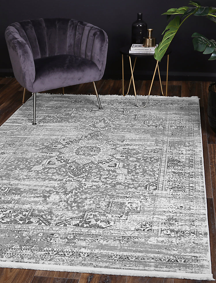 Cordelia Medalion Grey Rug