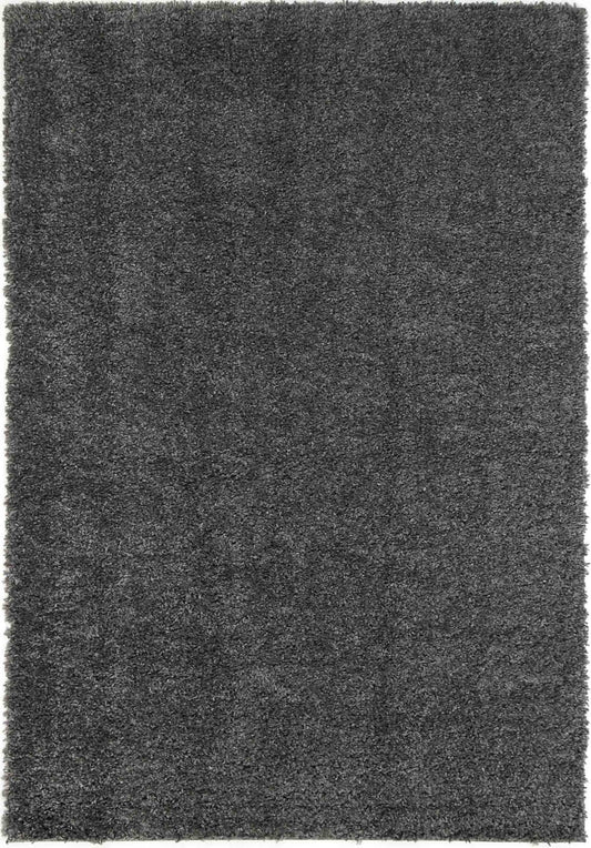 Alpine Shaggy Charcoal Grey Rug