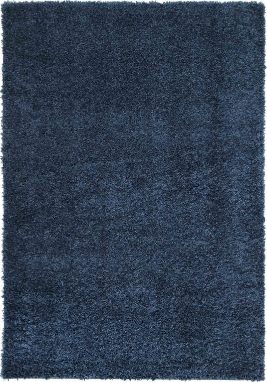 Alpine Shaggy Navy Blue Rug