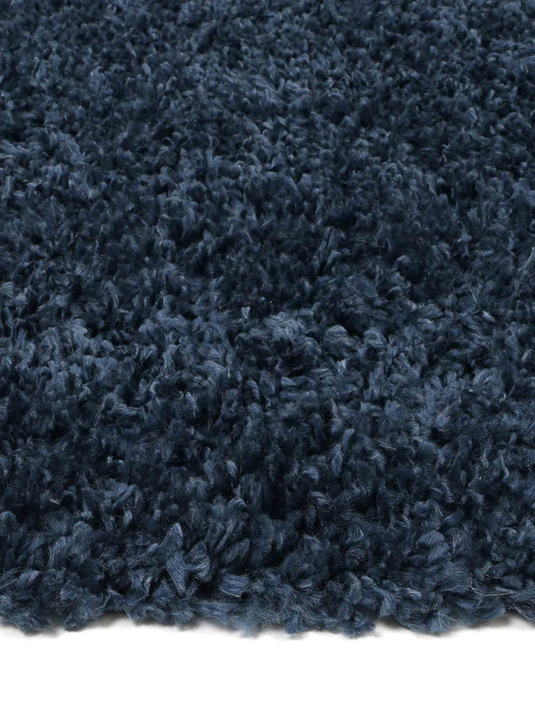 Alpine Shaggy Navy Blue Rug