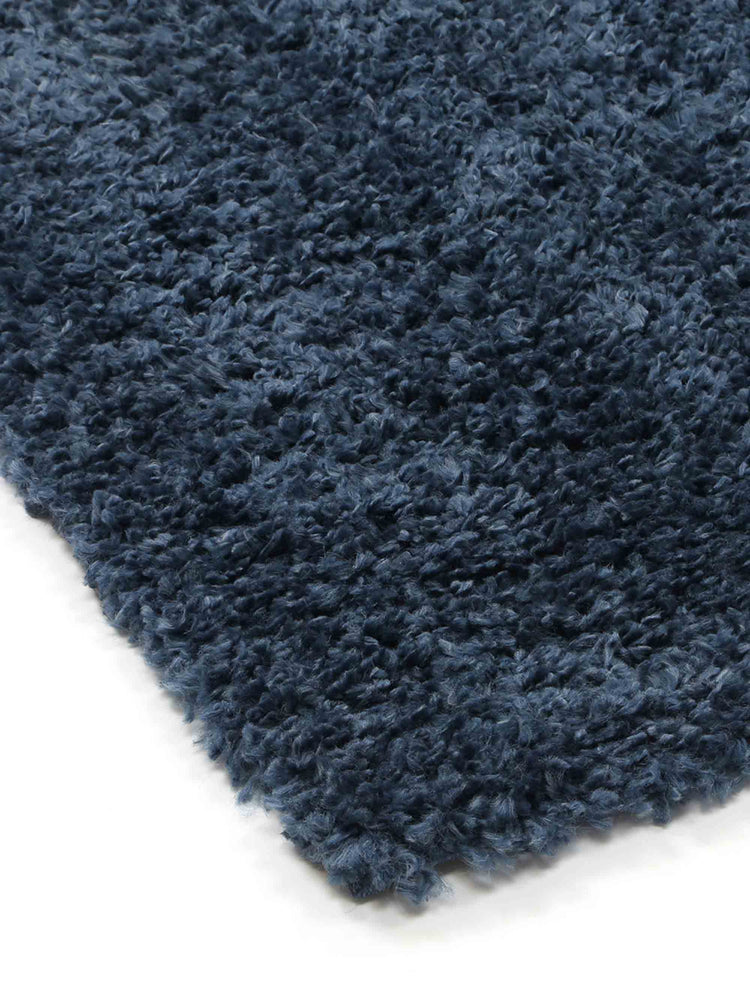 Alpine Shaggy Navy Blue Rug