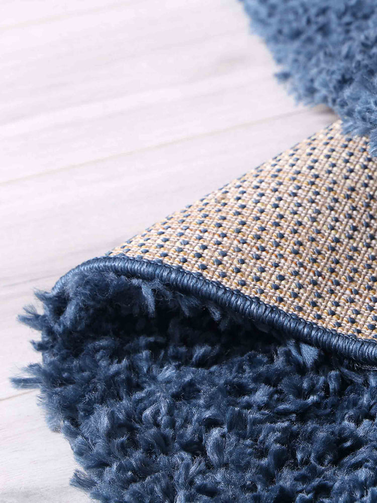 Alpine Shaggy Navy Blue Rug