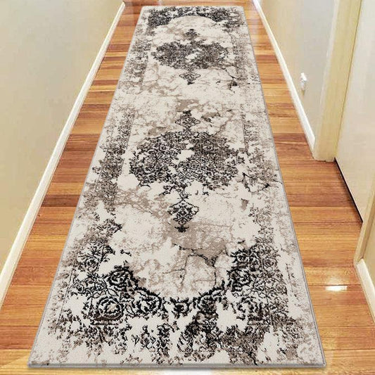 Desire 3446 Brown Hallway Runner