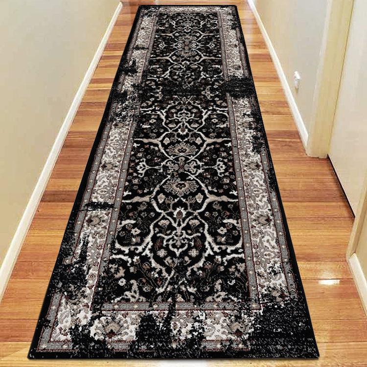 Dynasty 3465 Black Hallway Runner