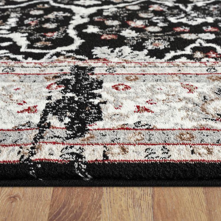 Dynasty 3465 Black Hallway Runner