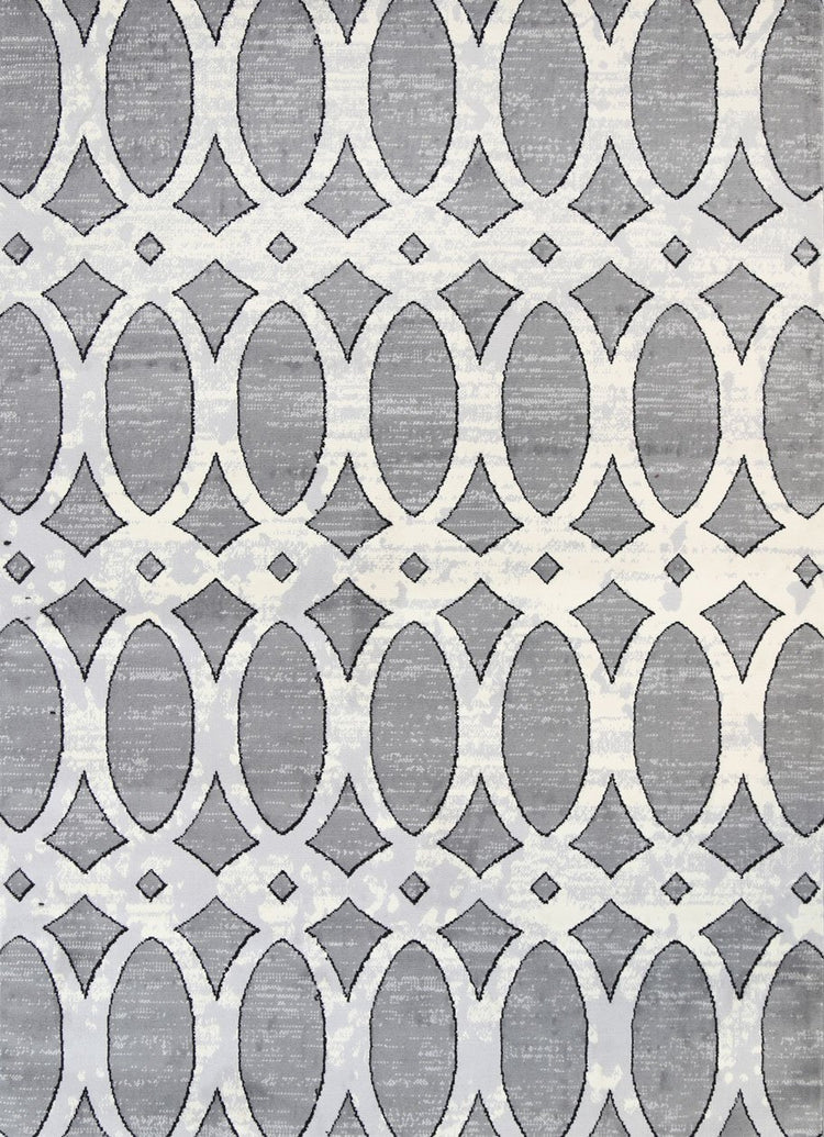 Allure Stunning Modern Luxe Grey Rug