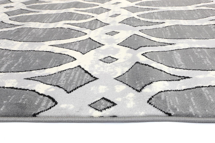 Allure Stunning Modern Luxe Grey Rug