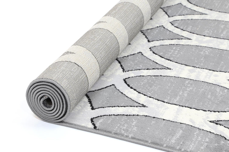 Allure Stunning Modern Luxe Grey Rug