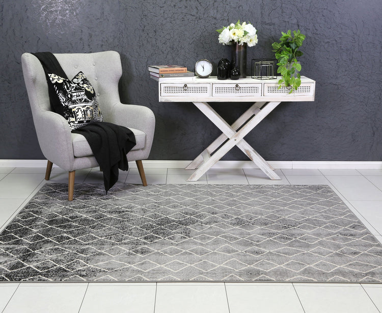 Allure Modern Skandi Grey Rug