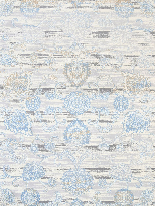 Allure Transitional Grey Blue Rug