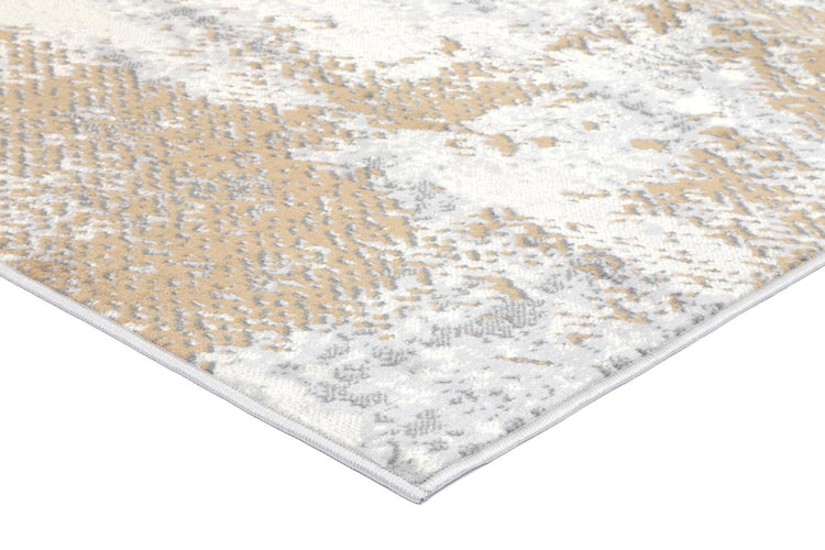 Allure Modern Abstract Beige Rug