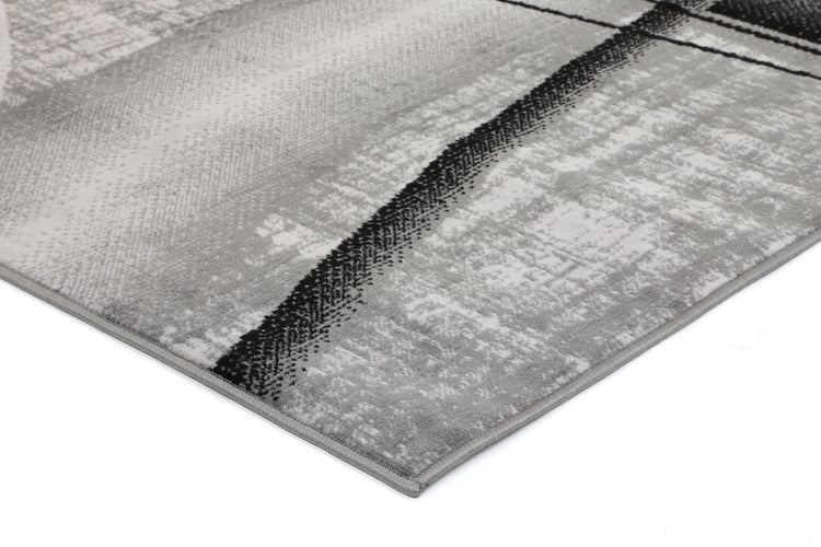 Allure Modern Artistic Grey Rug