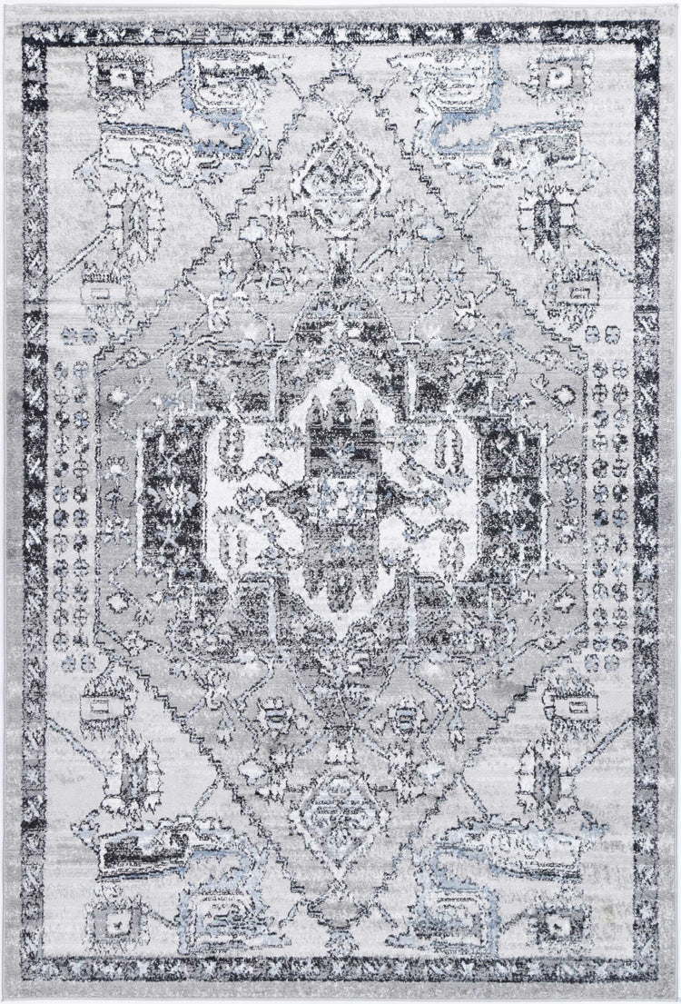 Anatolia Traditional Light Grey Rug