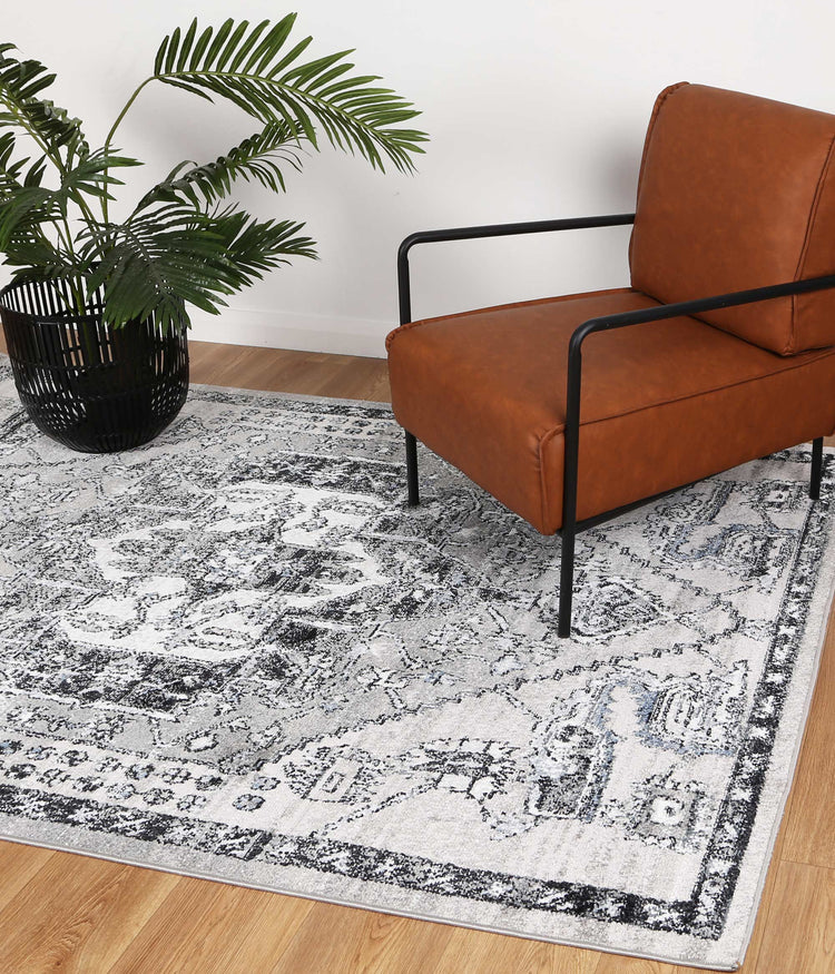 Anatolia Traditional Light Grey Rug