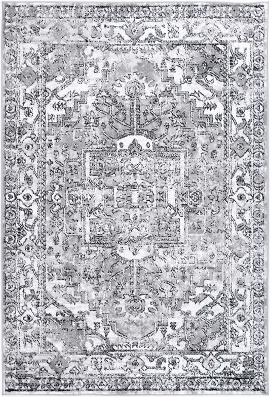 Anatolia Traditional Black Grey Rug