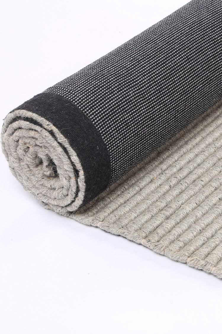 Leilani Modern Wool Grey Rug