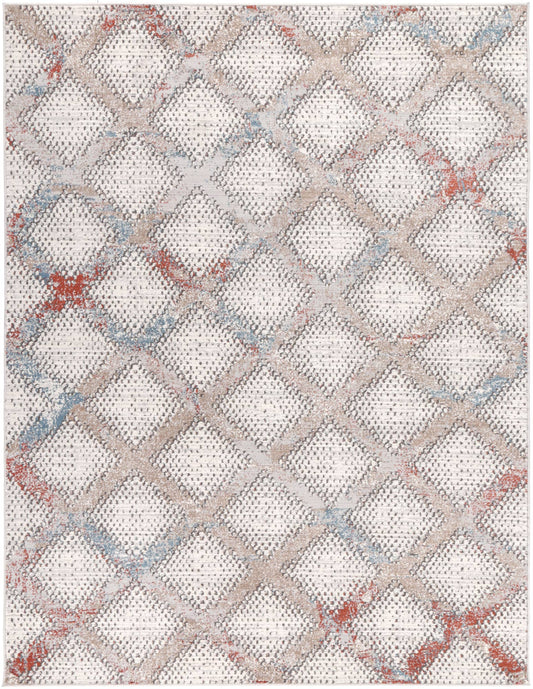 Talulla Diamond Cream Rug