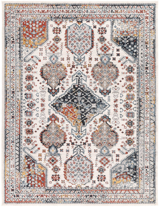 Talulla Oriental Multi Cream Rug