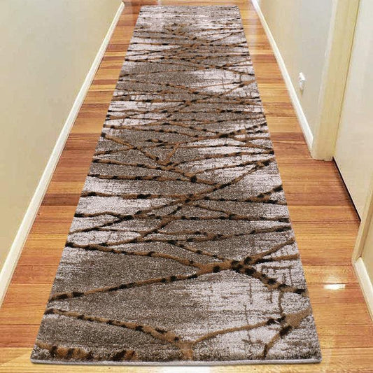 Hudson 9697 Beige Hallway Runner