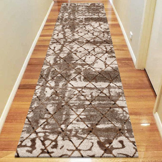 Hudson 9698 Beige Hallway Runner