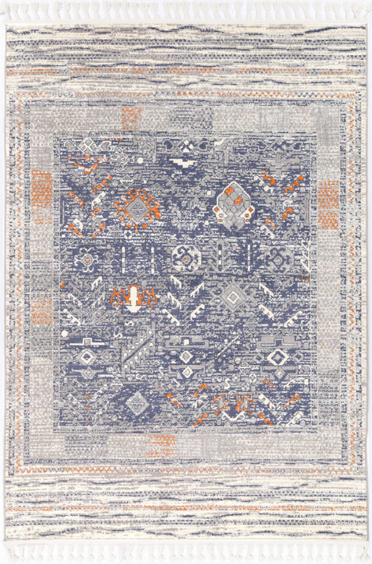 Pasto Rojas Blue/Grey Rug