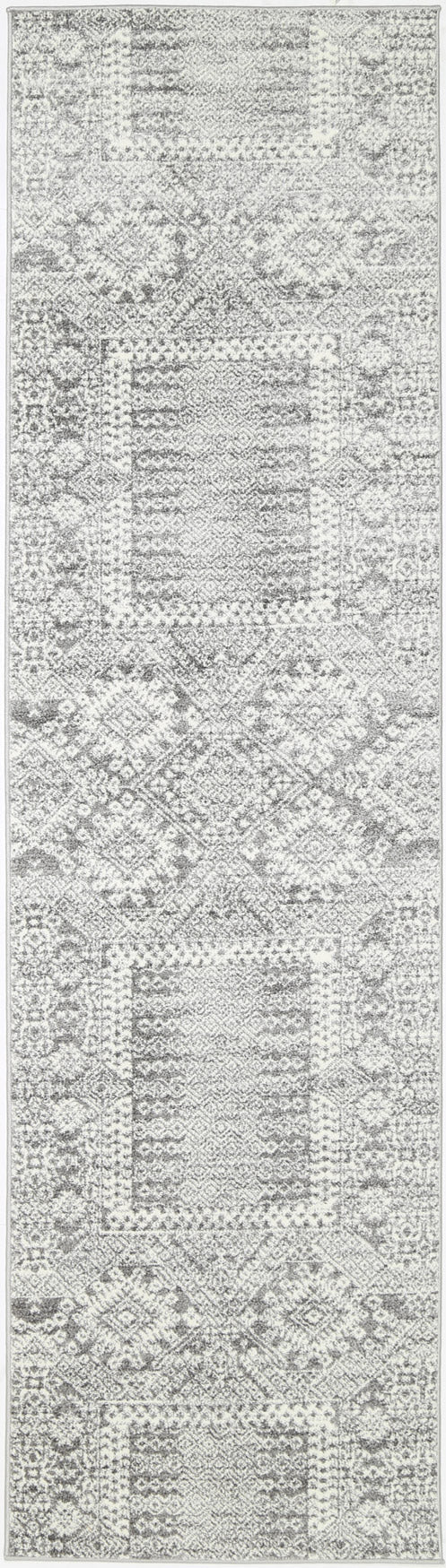 Jezebelle Aztec Grey Contemporary Rug