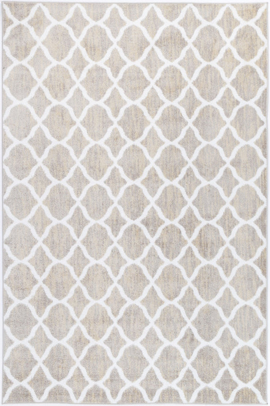 Windjana Lattice Latte Rug