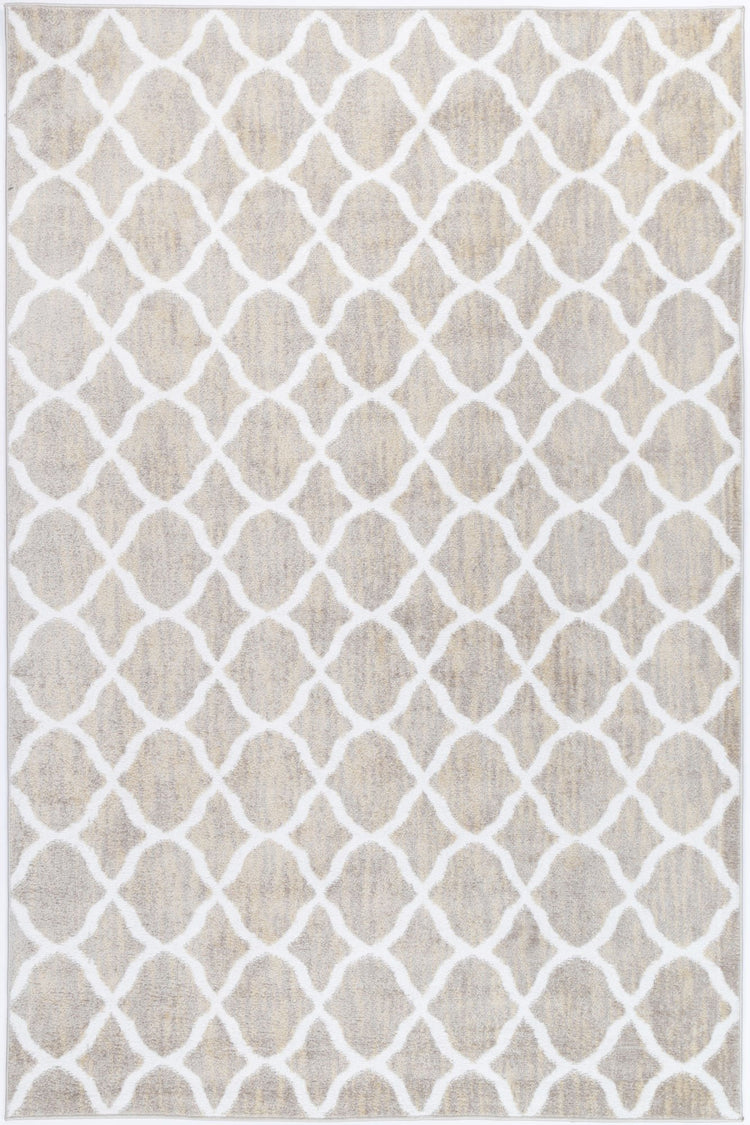 Windjana Lattice Latte Rug