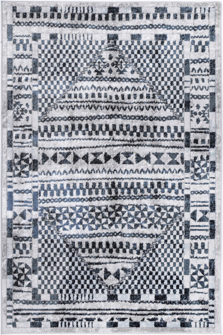 Windjana Tribal Blue Rug