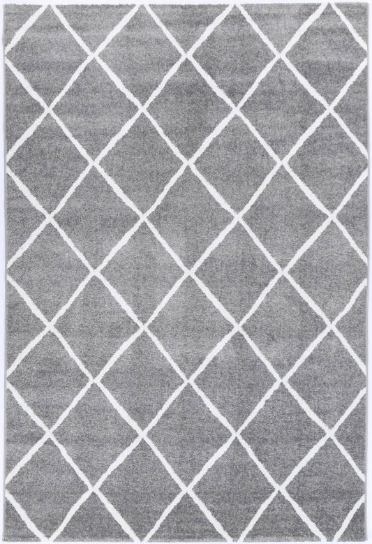 Windjana Diamond Grey Rug