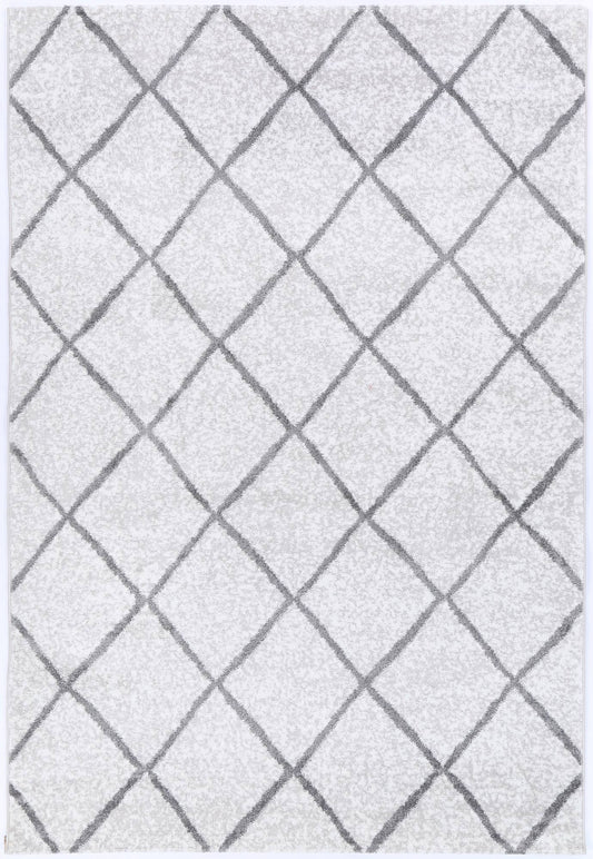 Windjana Diamond Silver Rug