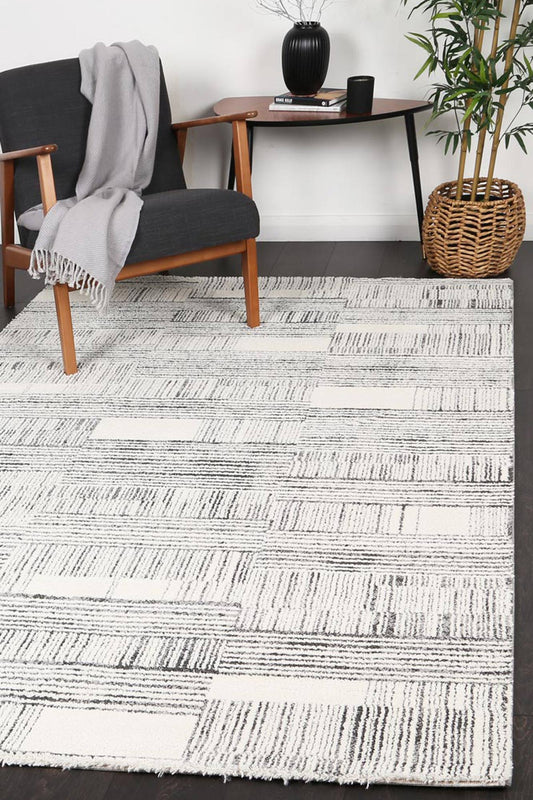 Verve Light Grey Brick Rug