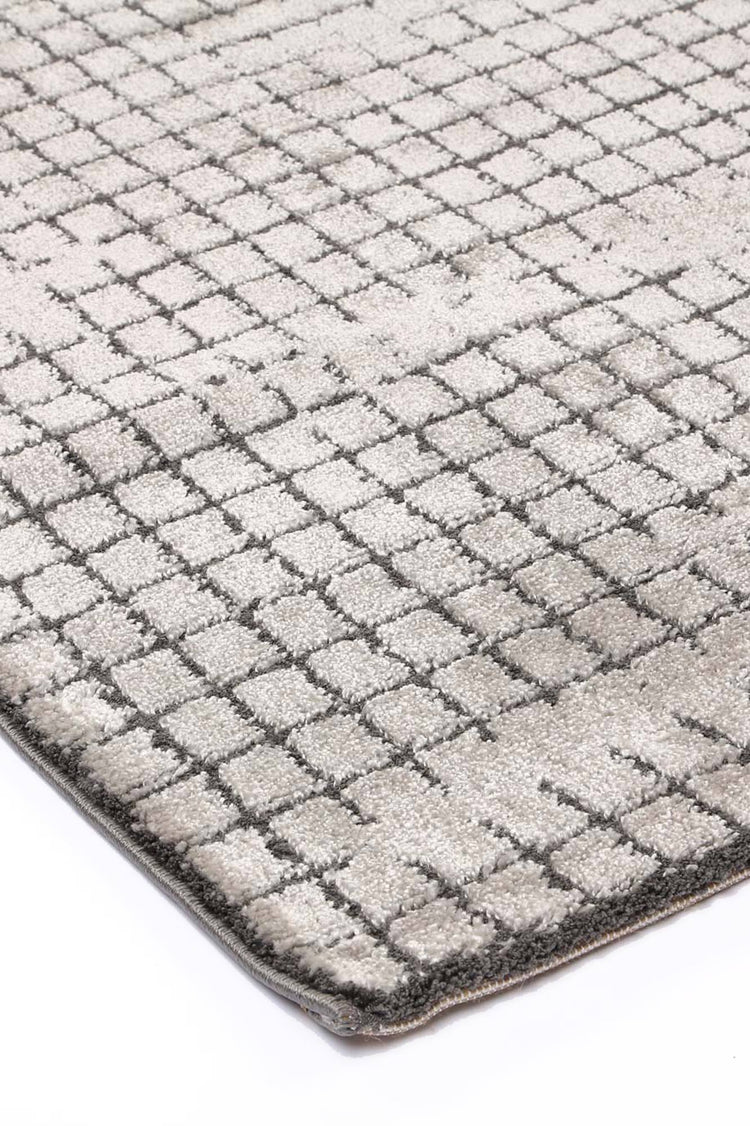 Verve Grey Cubic Rug