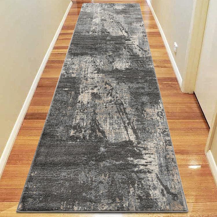 Lotus 2616 Grey Hallway Runner