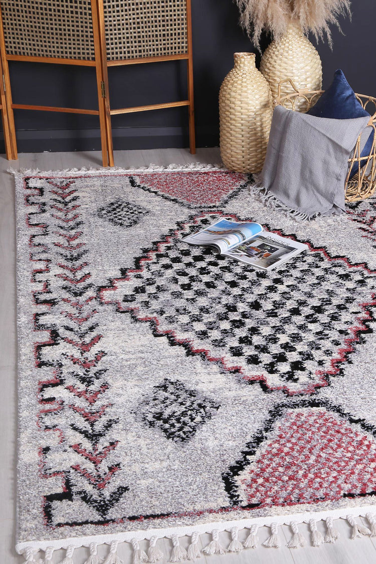 Myk Multi Pink Bohemian Rug