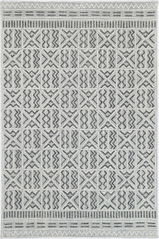 Mirabella Cordoba Grey Contemporary Rug