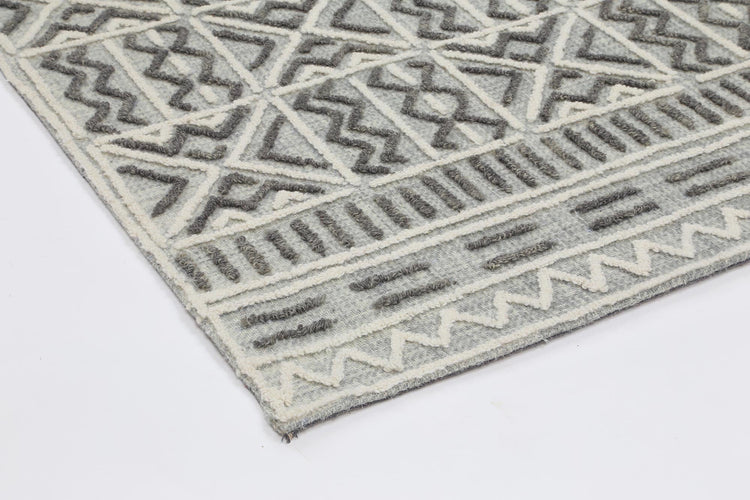 Mirabella Cordoba Grey Contemporary Rug