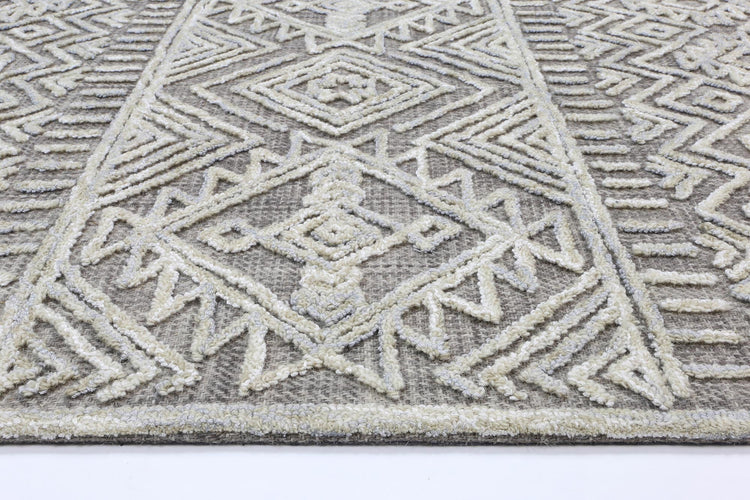 Mirabella Cadiz Ash Contemporary Rug