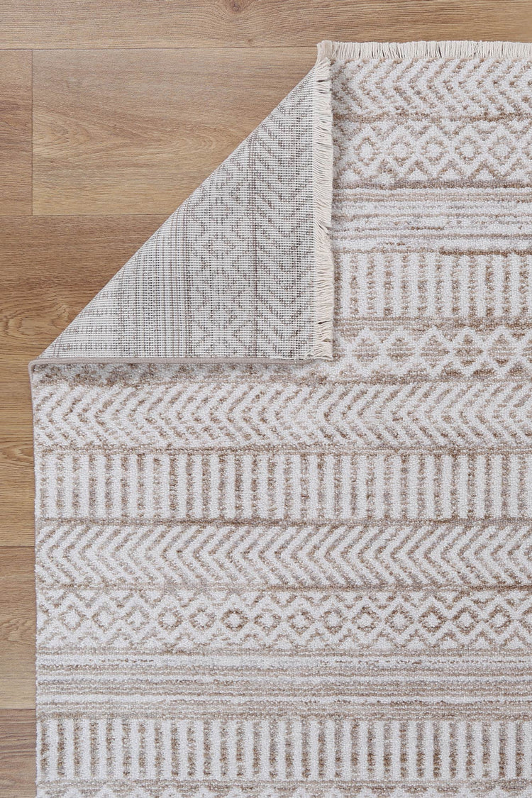 Annapolis KermanBeige Tribal Soft Rug