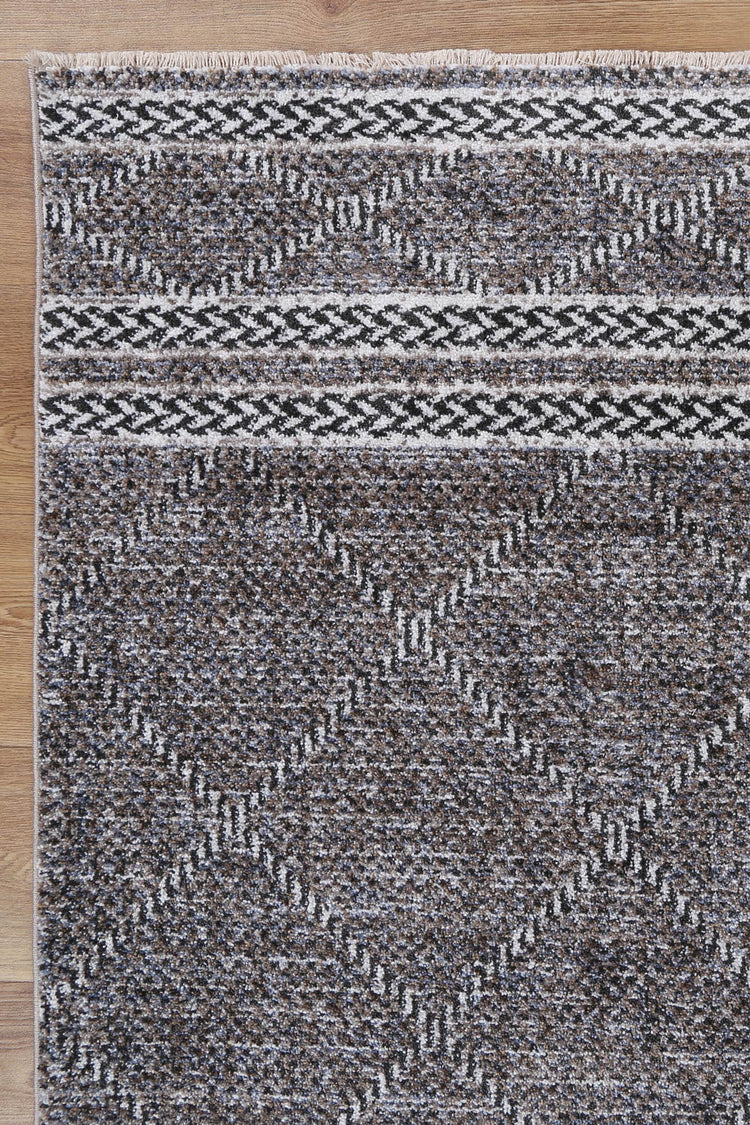 Annapolis Aleppo Charcoal Contemporary Soft Rug