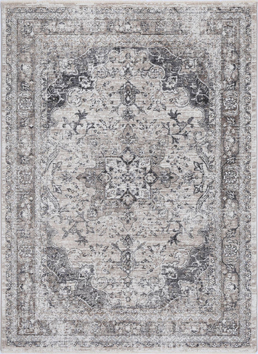 Annapolis Samarkad Ash Traditional Soft Rug