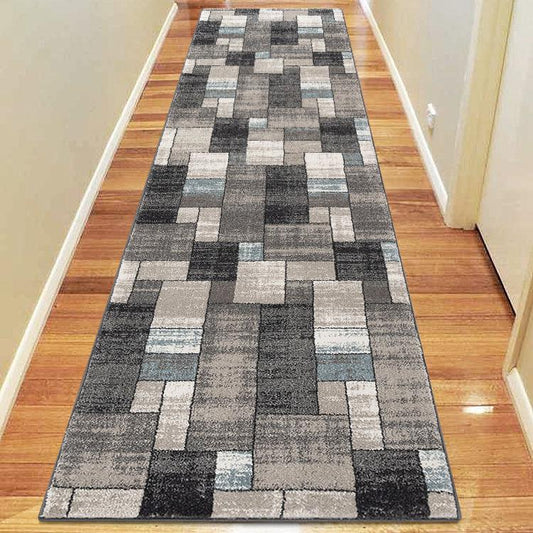 Odessa 3163 Grey Hallway Runner